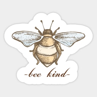 Bee Kind, Kindness Shirt Sticker